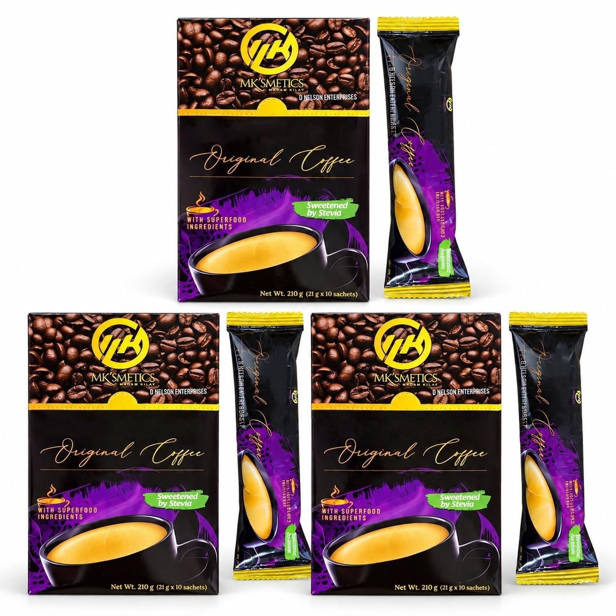 Amazon.com: Madam Kilay Classic Coffee - 10 Sachets x 21g